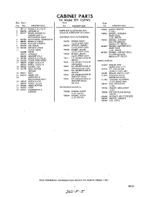 05 - Lit / Optional parts for Whirlpool Freezer EEV122FW0 / from AppliancePartsPros.com