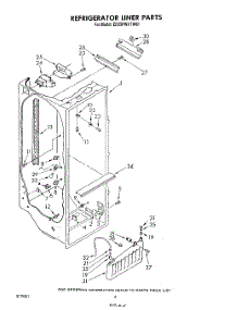 03 - Refrigerator Liner parts for Whirlpool Refrigerator ED25PWXTG00 / from AppliancePartsPros.com