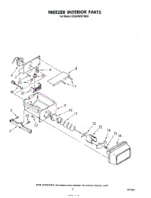 06 - Freezer Interior parts for Whirlpool Refrigerator ED25PWXTG00 / from AppliancePartsPros.com