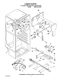 03 - Liner Parts parts for Whirlpool Refrigerator IK8RXCGMXW00 / from AppliancePartsPros.com