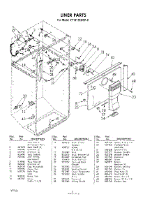 06 - Liner parts for Whirlpool Refrigerator ET181EKLWR0 / from AppliancePartsPros.com