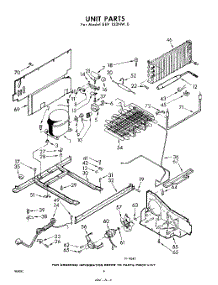 06 - Unit parts for Whirlpool Freezer EEV153NW0 / from AppliancePartsPros.com