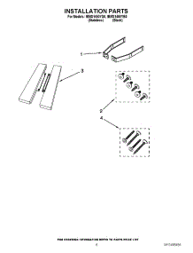 06 - Installation Parts parts for Whirlpool Microwave IBMS1450YB0 / from AppliancePartsPros.com