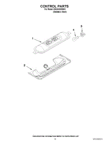 10 - Control Parts parts for Whirlpool Refrigerator ID3CHEXWS01 / from AppliancePartsPros.com