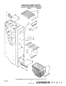 05 - Freezer Liner parts for Whirlpool Refrigerator ED25PWXWN10 / from AppliancePartsPros.com