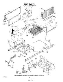 06 - Unit parts for Whirlpool Freezer EEV154NW0 / from AppliancePartsPros.com