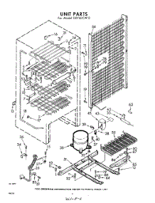 06 - Unit parts for Whirlpool Freezer EEV161CW0 / from AppliancePartsPros.com
