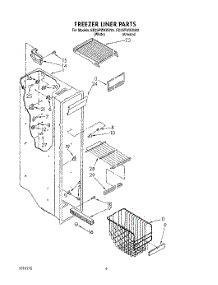 04 - Freezer Liner parts for Whirlpool Refrigerator ED25PWXXN00 / from AppliancePartsPros.com