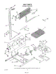 07 - Unit parts for Whirlpool Refrigerator ET18AKXTF01 / from AppliancePartsPros.com