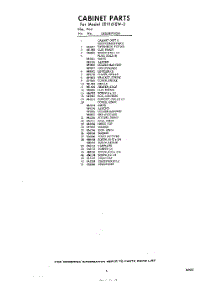 03 - Section parts for Whirlpool Freezer EEV161EW3 / from AppliancePartsPros.com