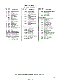 05 - Lit / Optional parts for Whirlpool Freezer EEV161EW3 / from AppliancePartsPros.com