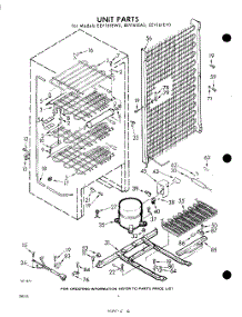 06 - Unit parts for Whirlpool Freezer EEV161EY0 / from AppliancePartsPros.com