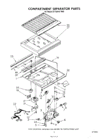 04 - Compartment Separator parts for Whirlpool Refrigerator ET18AKXTM00 / from AppliancePartsPros.com