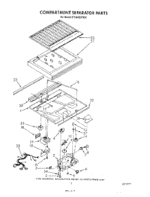 04 - Compartment Separator parts for Whirlpool Refrigerator ET18AKXTM01 / from AppliancePartsPros.com