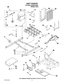 09 - Unit Parts parts for Whirlpool Refrigerator ID5HHEXVS05 / from AppliancePartsPros.com