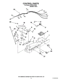 11 - Control Parts parts for Whirlpool Refrigerator ID5HHEXVS05 / from AppliancePartsPros.com