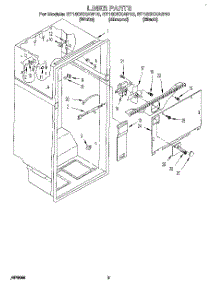 02 - Liner parts for Whirlpool Refrigerator ET18DKXAB10 / from AppliancePartsPros.com