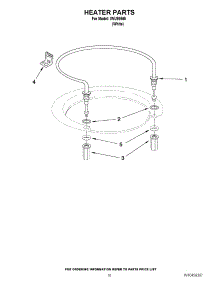 08 - Heater Parts parts for Whirlpool Dishwasher IWU98665 / from AppliancePartsPros.com