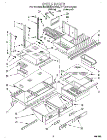 04 - Shelf, Lit / Optional parts for Whirlpool Refrigerator ET18DKXAN00 / from AppliancePartsPros.com