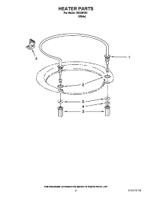 08 - Heater Parts parts for Whirlpool Dishwasher IWU98760 / from AppliancePartsPros.com