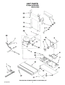 06 - Unit Parts parts for Whirlpool Refrigerator IX5HHEXWS06 / from AppliancePartsPros.com
