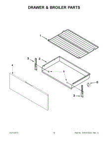 05 - Drawer & Broiler Parts parts for Whirlpool Range IGS426AS0 / from AppliancePartsPros.com