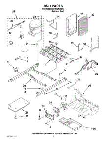 09 - Unit Parts parts for Whirlpool Refrigerator ID5HHEXWS03 / from AppliancePartsPros.com
