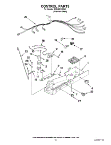 11 - Control Parts parts for Whirlpool Refrigerator ID5HHEXWS03 / from AppliancePartsPros.com
