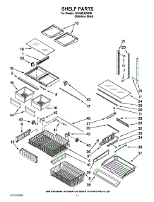 07 - Shelf Parts parts for Whirlpool Refrigerator IX5HHEXWS08 / from AppliancePartsPros.com