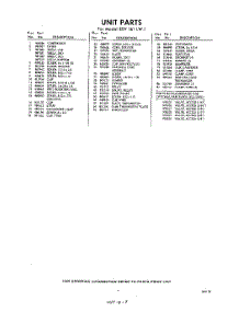 07 - Section parts for Whirlpool Freezer EEV161LW1 / from AppliancePartsPros.com