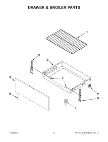 04 - Drawer & Broiler Parts parts for Whirlpool Range IES426AS0 / from AppliancePartsPros.com