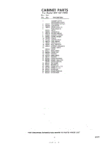 03 - Section parts for Whirlpool Freezer EEV162CW0 / from AppliancePartsPros.com