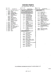05 - Lit / Optional parts for Whirlpool Freezer EEV162FW0 / from AppliancePartsPros.com
