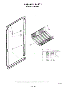 09 - Breaker parts for Whirlpool Freezer EEV163CW0 / from AppliancePartsPros.com