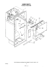 03 - Liner parts for Whirlpool Refrigerator ET18DKXTG00 / from AppliancePartsPros.com