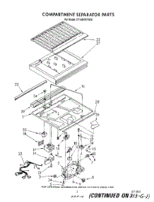 04 - Compartment Separator parts for Whirlpool Refrigerator ET18DKXTG02 / from AppliancePartsPros.com