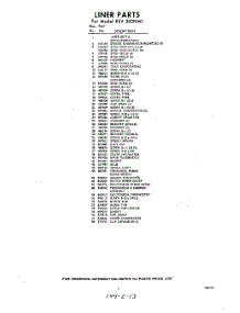 09 - Section parts for Whirlpool Freezer EEV200NW1 / from AppliancePartsPros.com