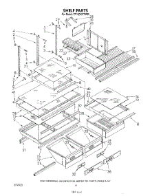 05 - Shelf , Lit / Optional parts for Whirlpool Refrigerator ET18DKXTM00 / from AppliancePartsPros.com