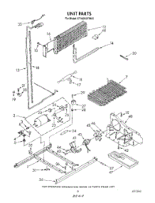 06 - Unit parts for Whirlpool Refrigerator ET18DKXTM02 / from AppliancePartsPros.com