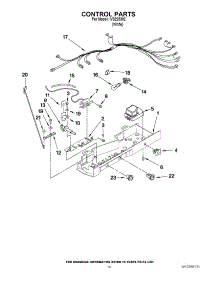 09 - Control Parts parts for Whirlpool Refrigerator IVS225302 / from AppliancePartsPros.com