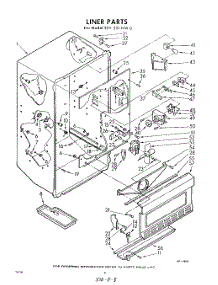 08 - Liner parts for Whirlpool Freezer EEV201NW0 / from AppliancePartsPros.com