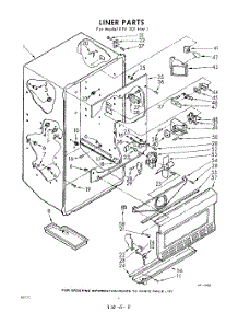 08 - Liner parts for Whirlpool Freezer EEV201NW1 / from AppliancePartsPros.com