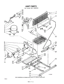 06 - Unit parts for Whirlpool Freezer EEV202NW0 / from AppliancePartsPros.com