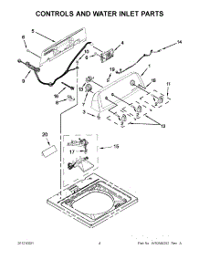 02 - Controls And Water Inlet Parts parts for Whirlpool Washer ITW4600YQ1 / from AppliancePartsPros.com