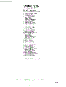 03 - Section parts for Whirlpool Freezer EEV202NW1 / from AppliancePartsPros.com