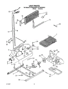 05 - Unit parts for Whirlpool Refrigerator ET18DKXWN00 / from AppliancePartsPros.com