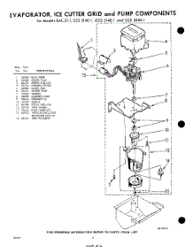06 - Section parts for Whirlpool JCCS51AE1 / from AppliancePartsPros.com