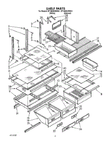 04 - Shelf, Lit / Optional parts for Whirlpool Refrigerator ET18DKXWN01 / from AppliancePartsPros.com