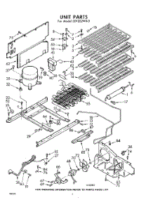 06 - Unit parts for Whirlpool Freezer EEV202XWR0 / from AppliancePartsPros.com