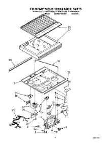 03 - Compartment Separator parts for Whirlpool Refrigerator ET18DKXZN00 / from AppliancePartsPros.com